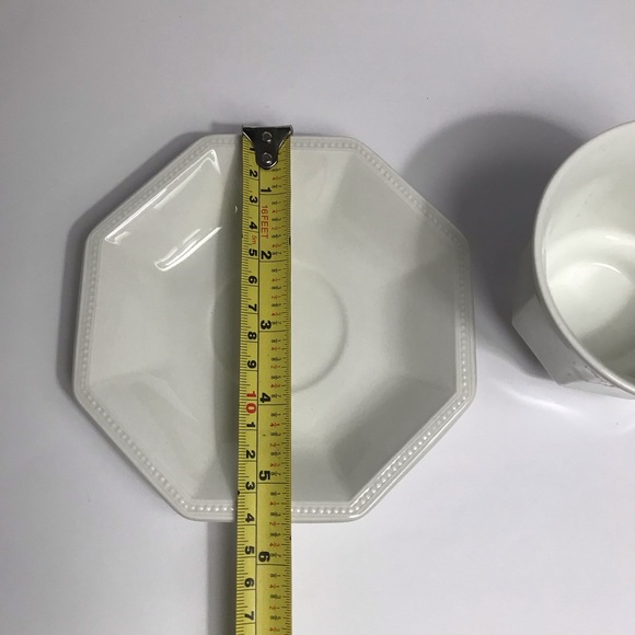 Johnson Brothers Heritage Ironstone 2 Cup & Saucer Sets White Vintage England - Picture 3 of 16